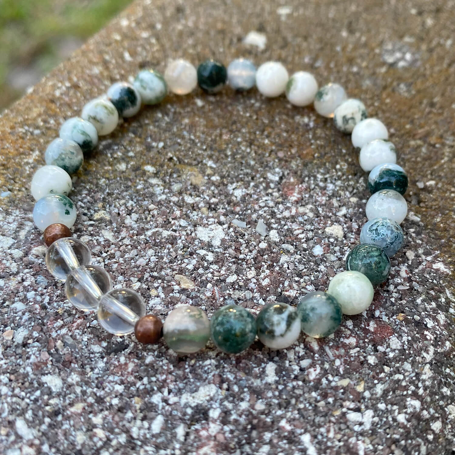 Chunky Tree agate bracelet – smudge kits, healing crystals, aromatherapy,  incense & mor